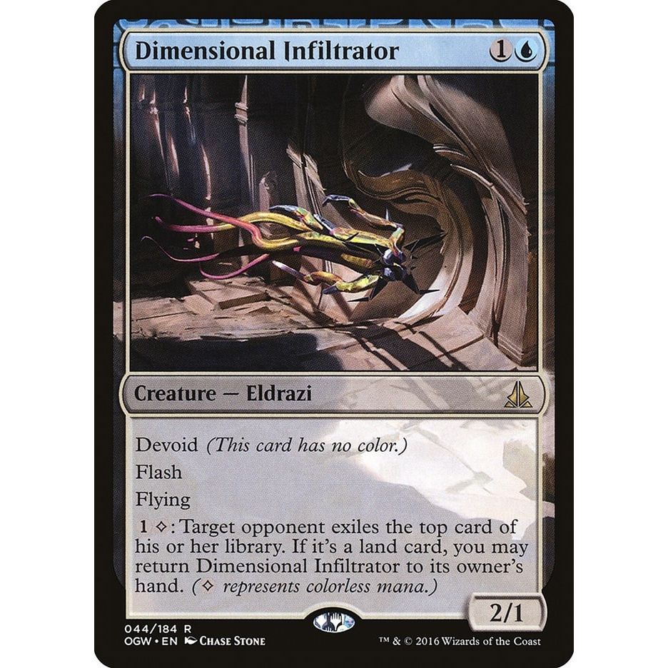 Image for Dimensional Infiltrator (44) (OGW) - Magic: The Gathering