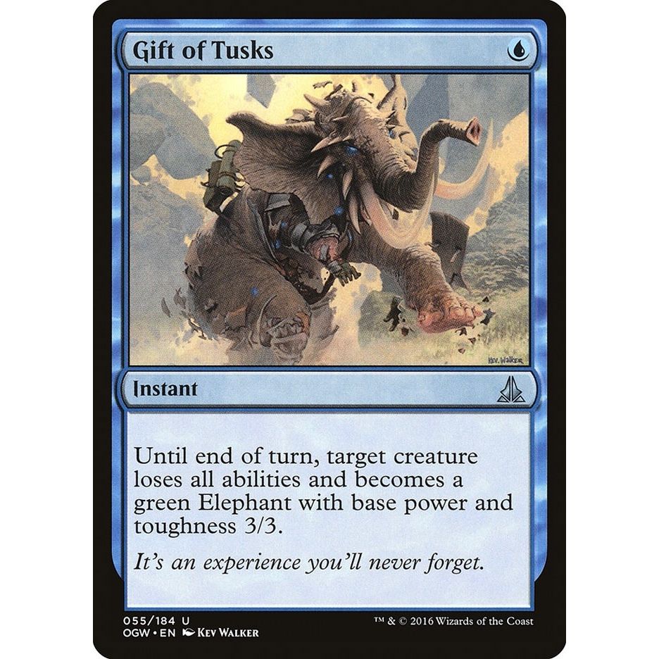 Image for Gift of Tusks (55) (OGW) - Magic: The Gathering