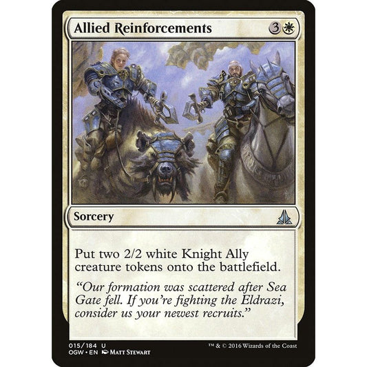 Image for Allied Reinforcements (15) (OGW) - Magic: The Gathering