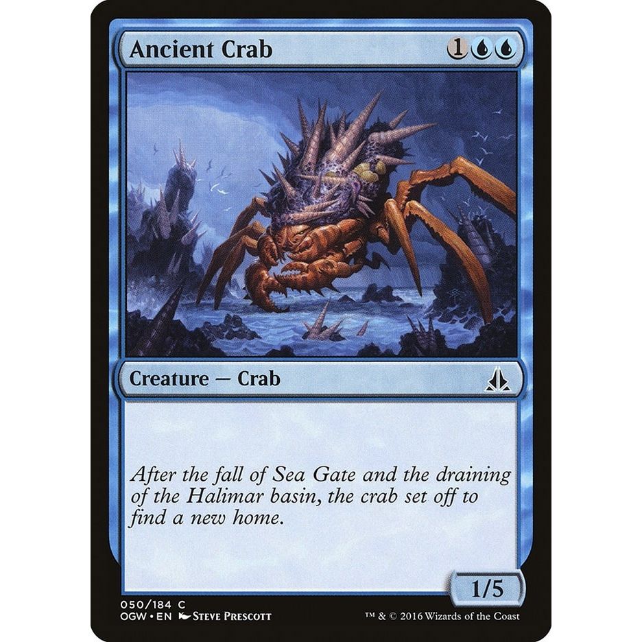 Image for Ancient Crab (50) (OGW) - Magic: The Gathering
