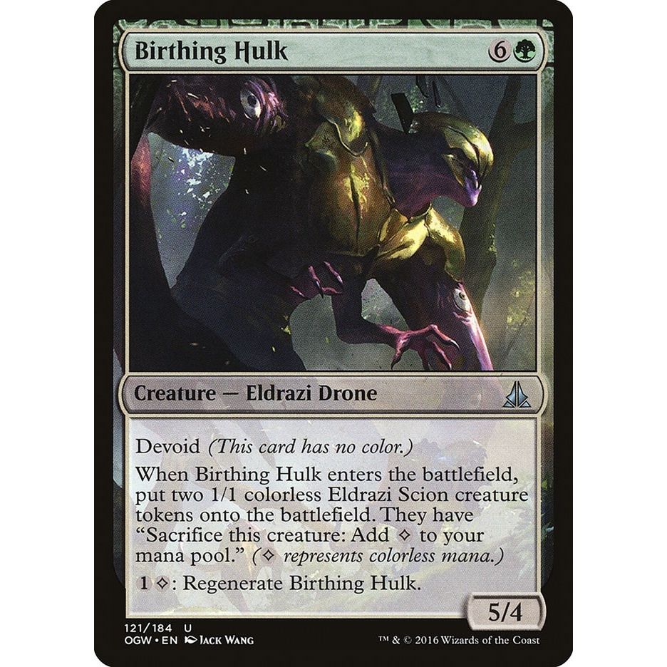 Image for Birthing Hulk (121) (OGW) - Magic: The Gathering
