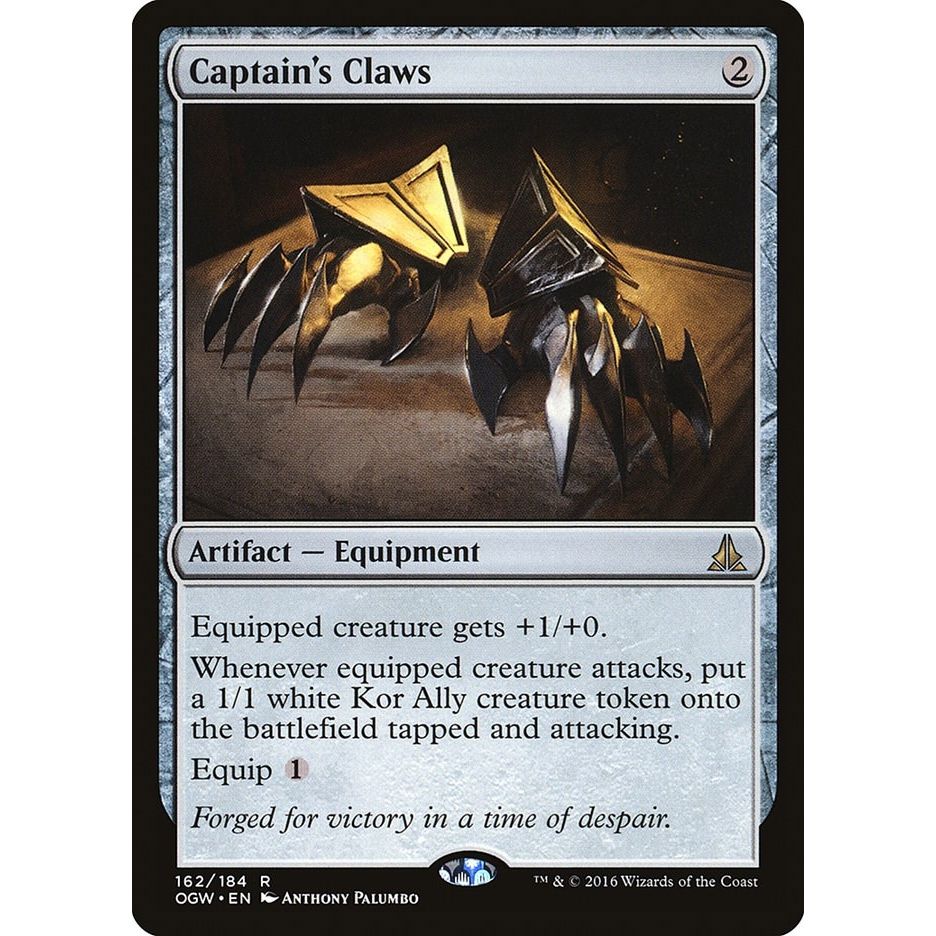 Image for Captain's Claws (162) (OGW) - Magic: The Gathering