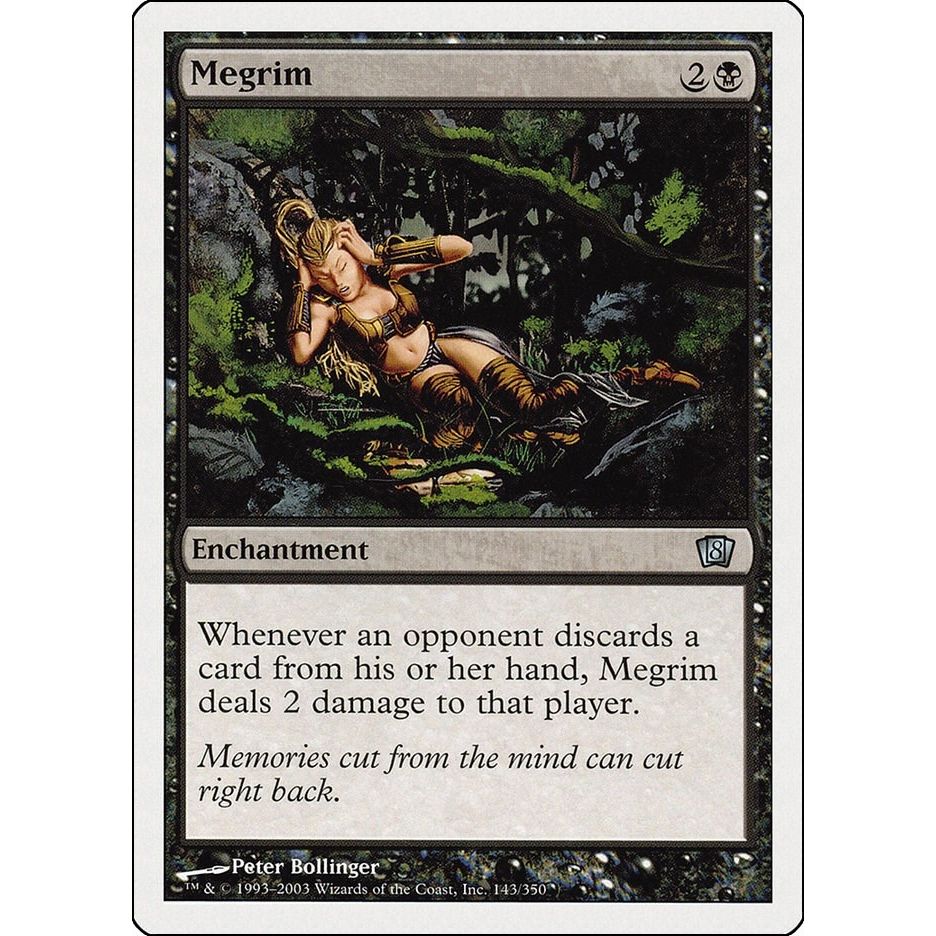 Image for Megrim (143) (8ED) - Magic: The Gathering