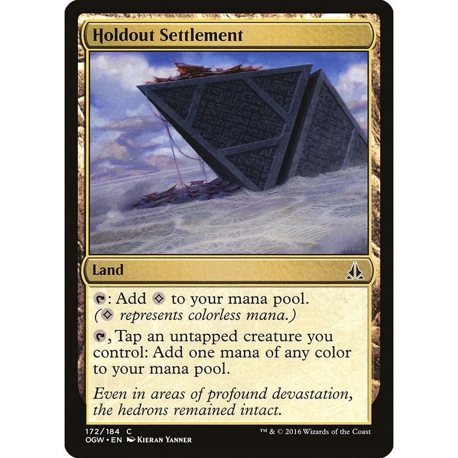 Image for Holdout Settlement (172) (OGW) - Magic: The Gathering