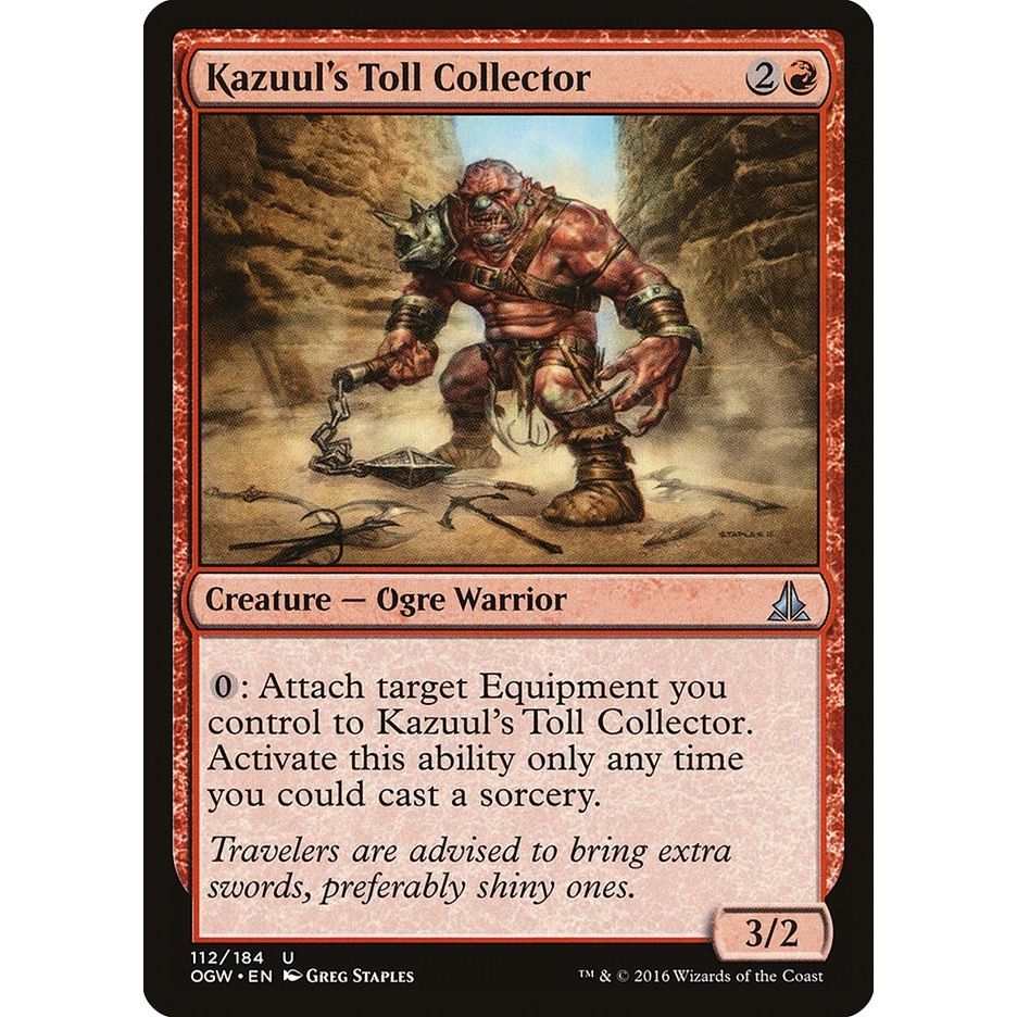 Image for Kazuul's Toll Collector (112) (OGW) - Magic: The Gathering