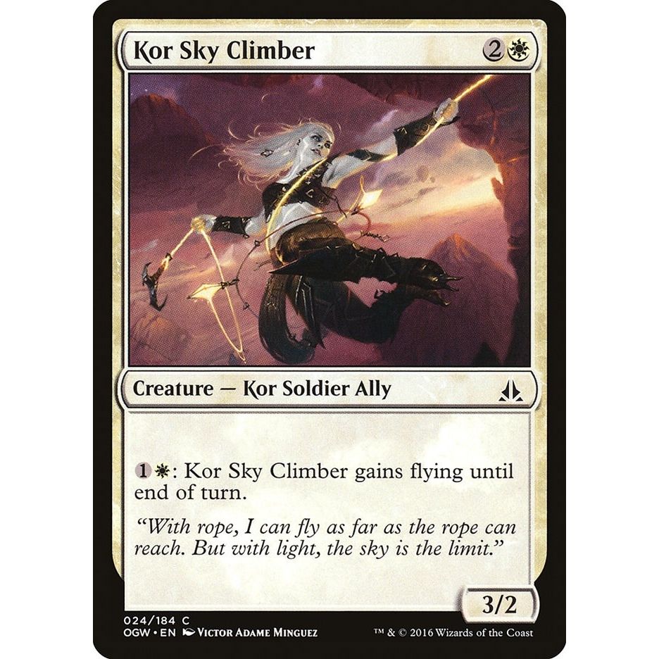 Image for Kor Sky Climber (24) (OGW) - Magic: The Gathering