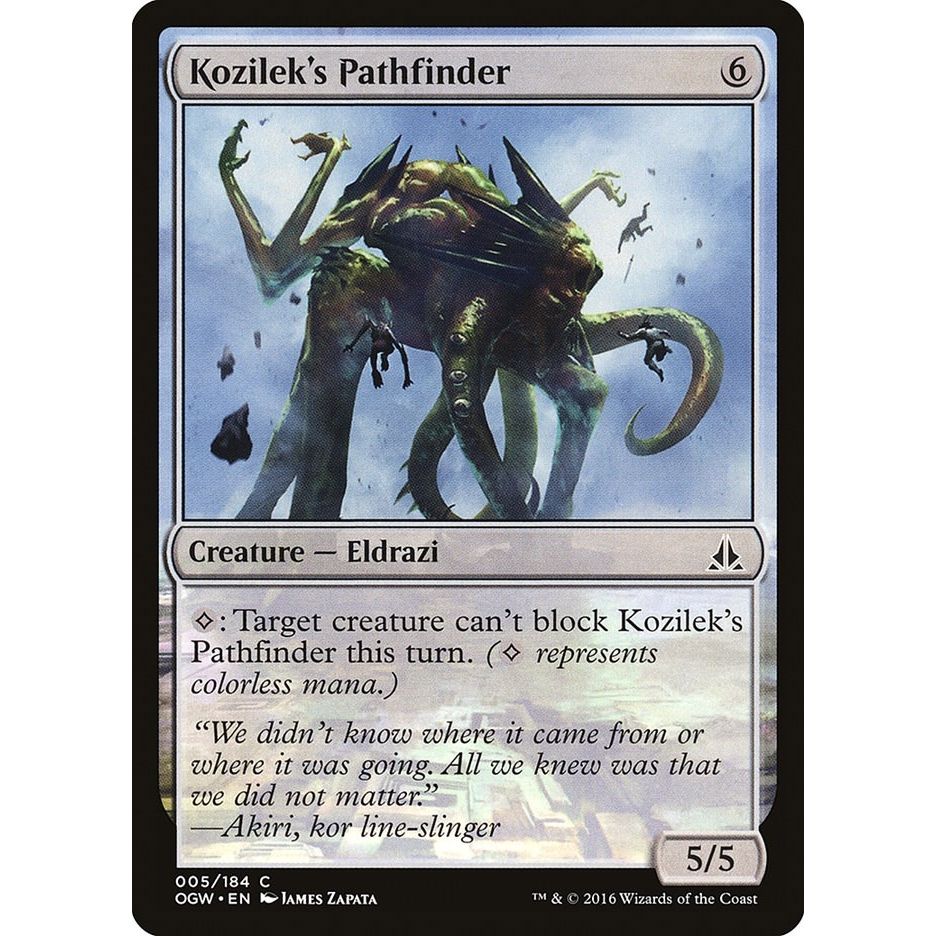 Image for Kozilek's Pathfinder (5) (OGW) - Magic: The Gathering