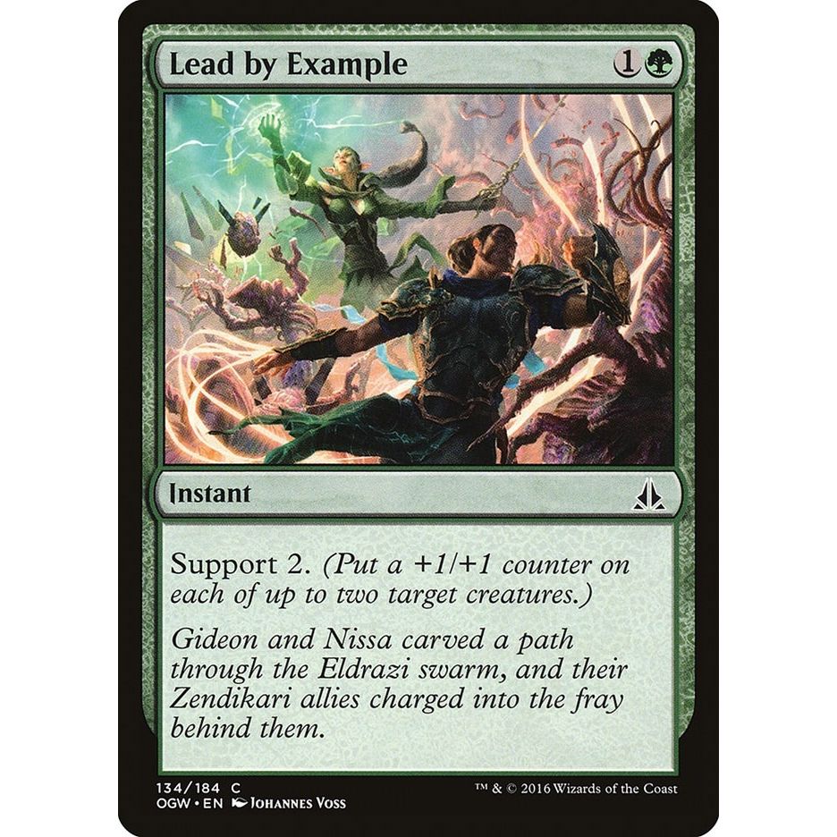 Image for Lead by Example (134) (OGW) - Magic: The Gathering