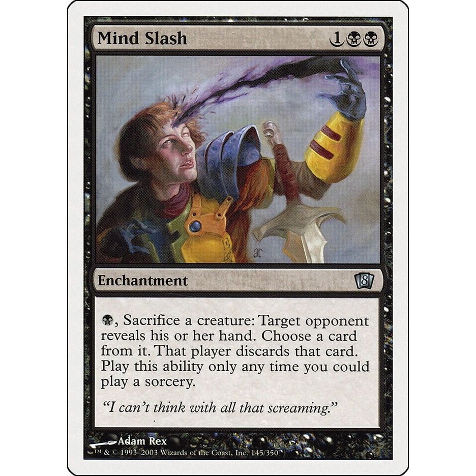 Image for Mind Slash (145) (8ED) - Magic: The Gathering
