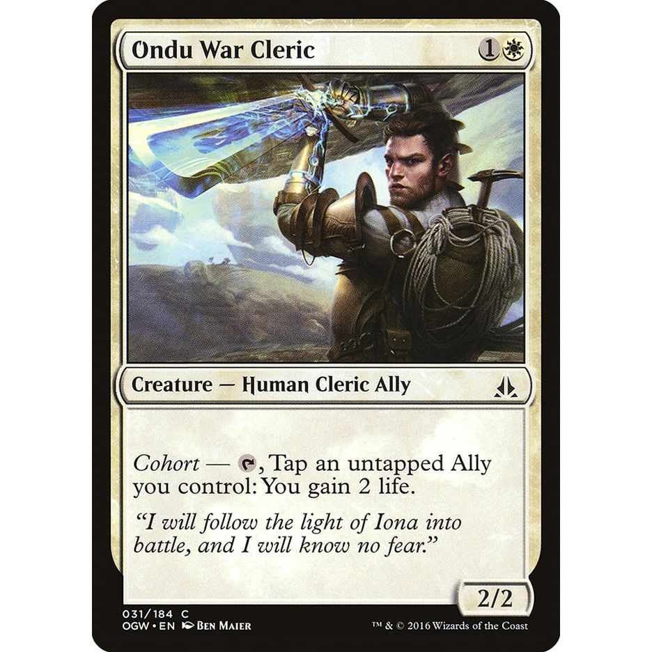 Image for Ondu War Cleric (31) (OGW) - Magic: The Gathering
