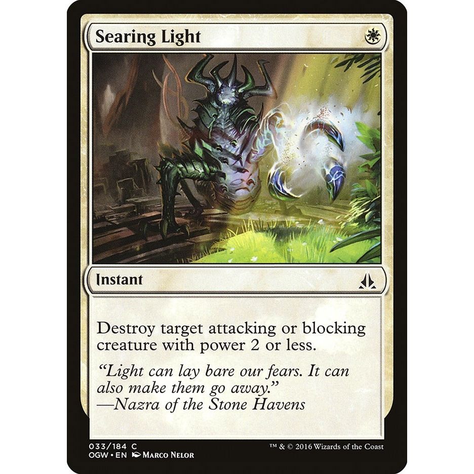 Image for Searing Light (33) (OGW) - Magic: The Gathering