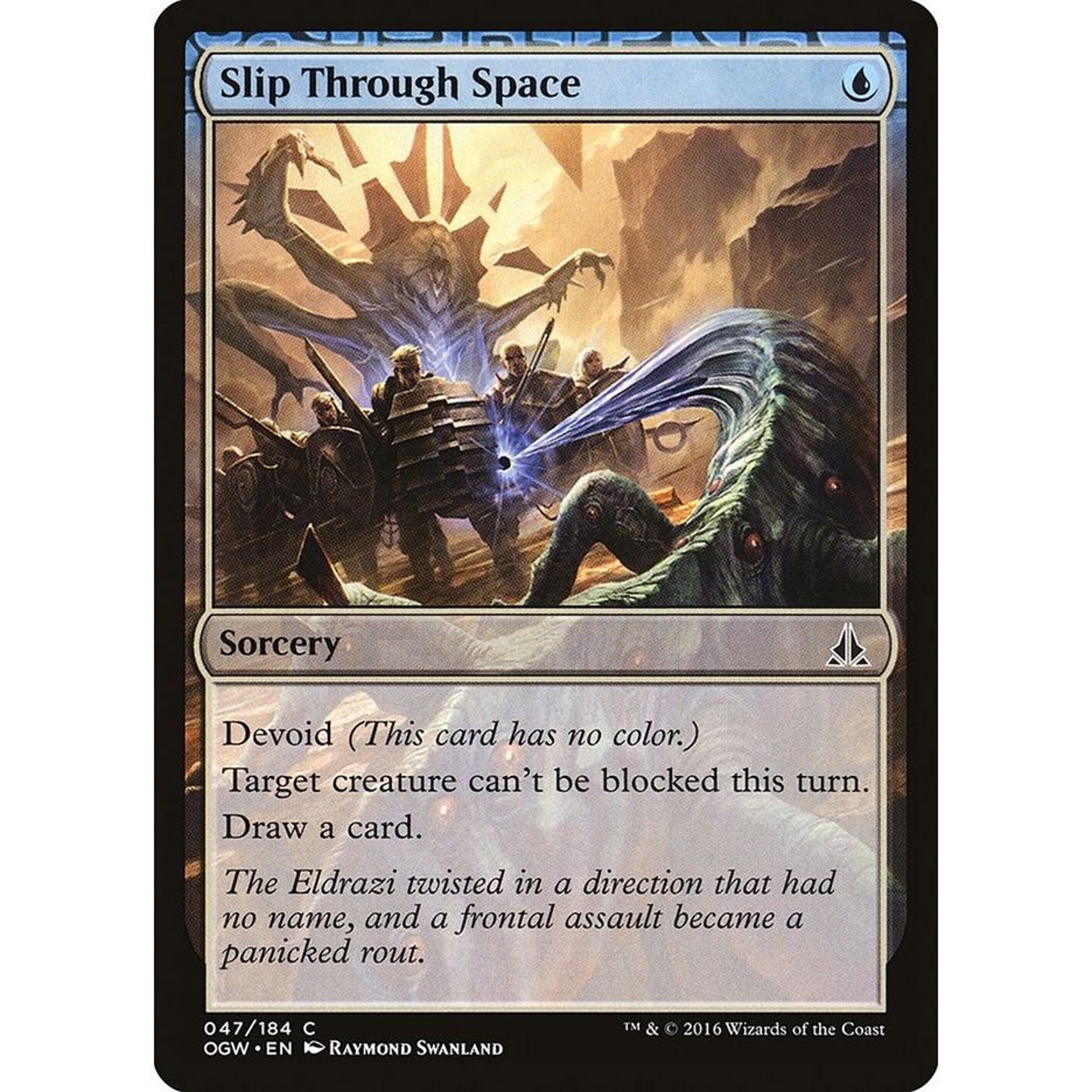 Image for Slip Through Space (47) (OGW) - Magic: The Gathering