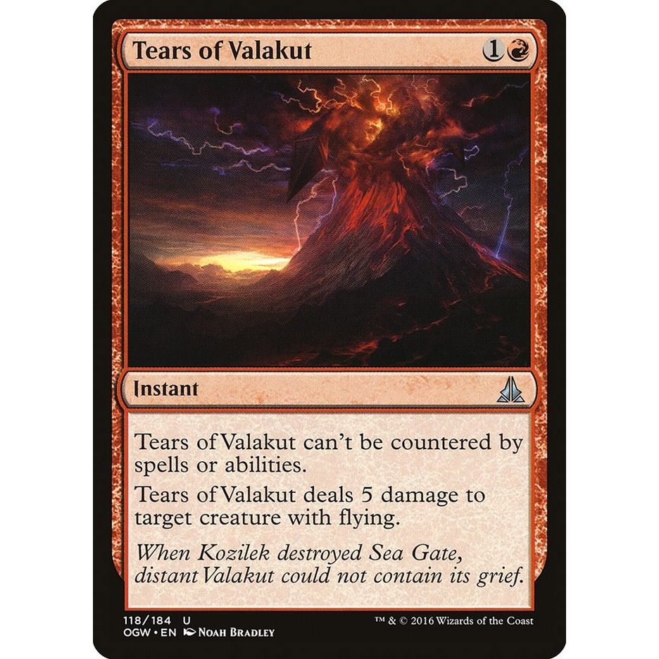 Image for Tears of Valakut (118) (OGW) - Magic: The Gathering