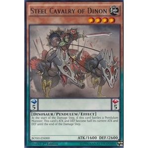 Image for Steel Cavalry of Dinon (BOSH-EN000) (BOSH) - YuGiOh
