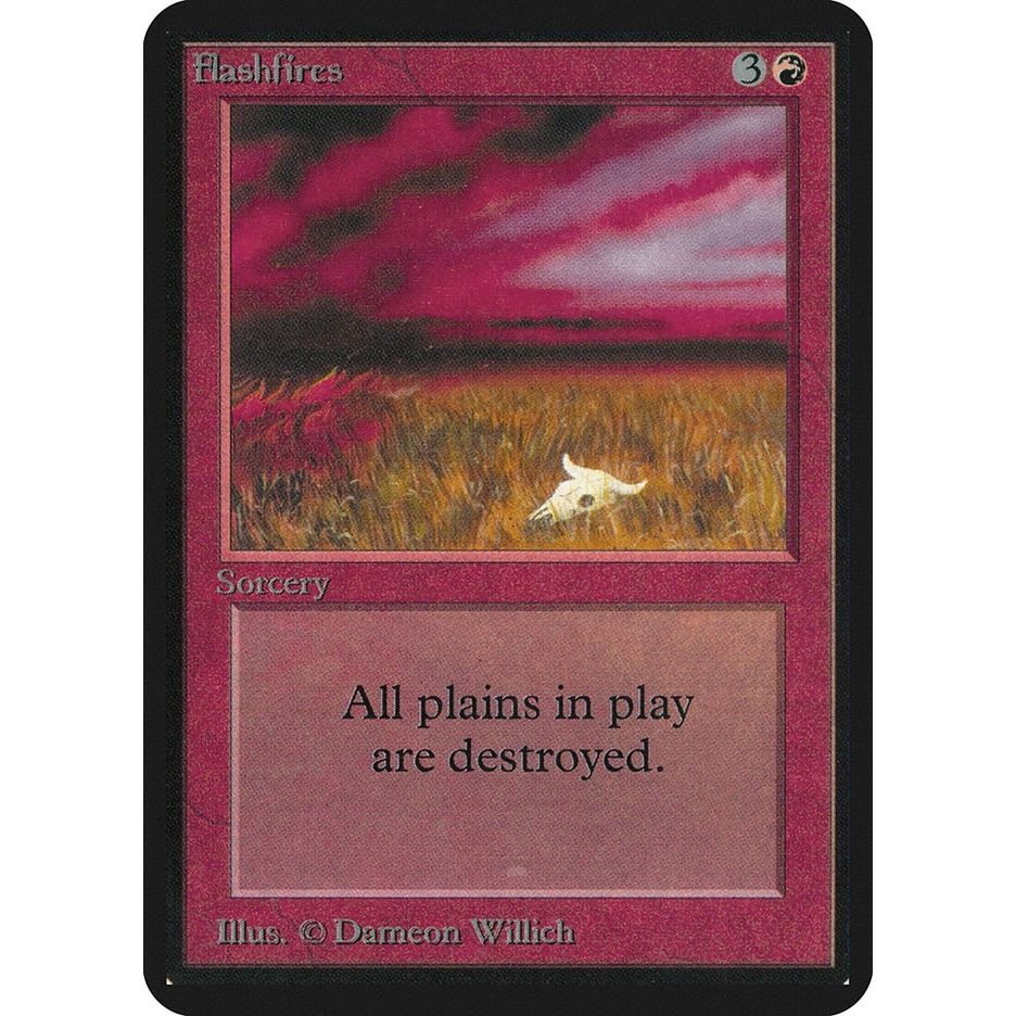 Image for Flashfires (LEA) - Magic: The Gathering