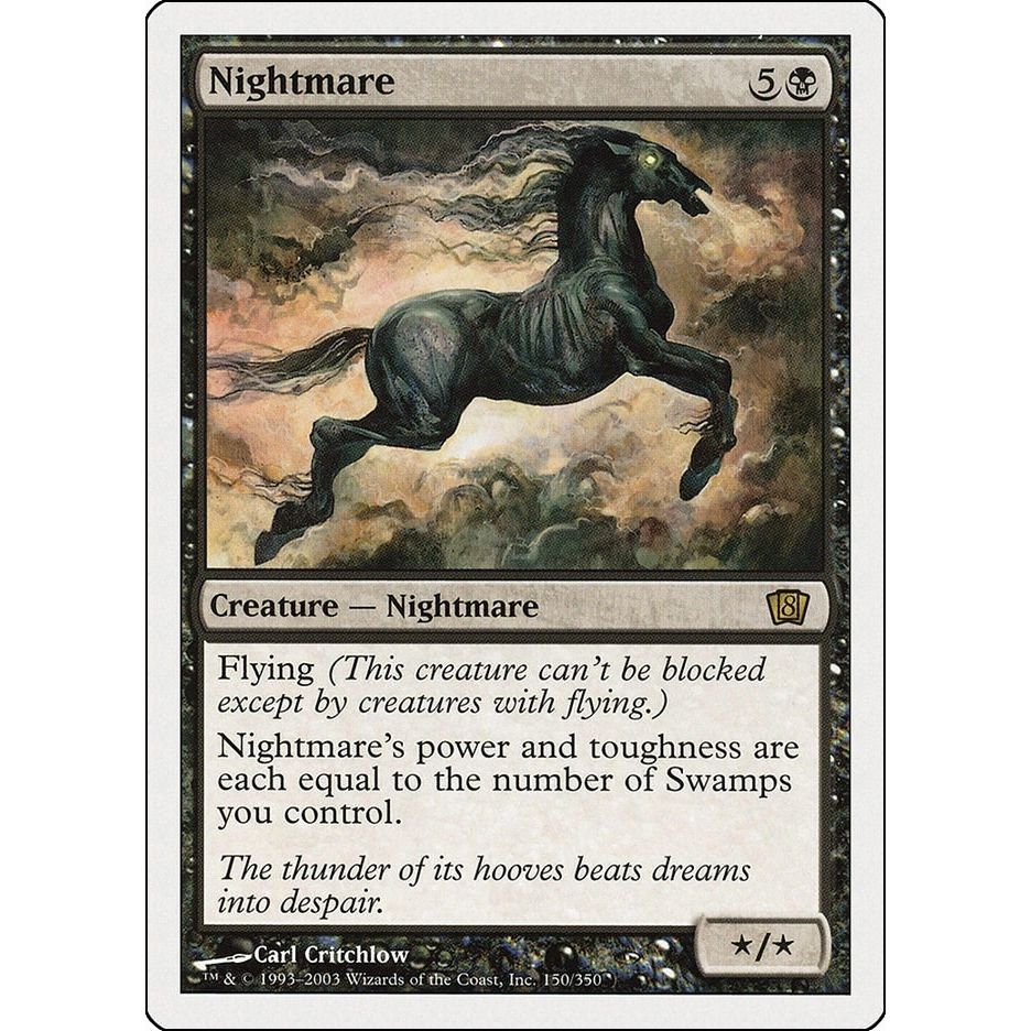 Image for Nightmare (150) (8ED) - Magic: The Gathering