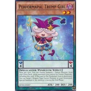 Image for Performapal Trump Girl (BOSH-EN007) (BOSH) - YuGiOh