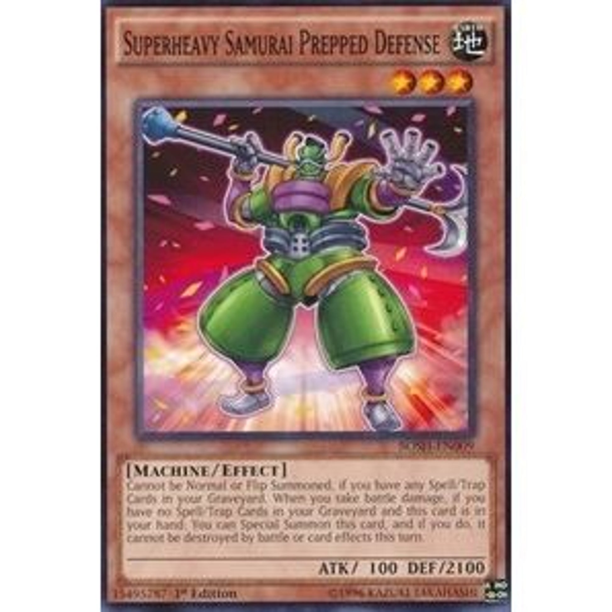 Image for Superheavy Samurai Prepped Defense (BOSH-EN009) (BOSH) - YuGiOh
