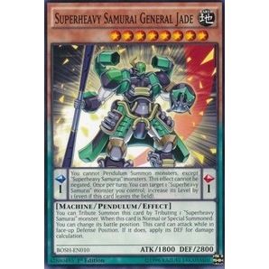 Image for Superheavy Samurai General Jade (BOSH-EN010) (BOSH) - YuGiOh