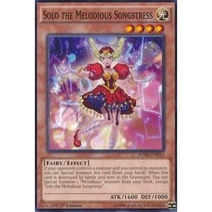 Image for Solo the Melodious Songstress (BOSH-EN012) (BOSH) - YuGiOh