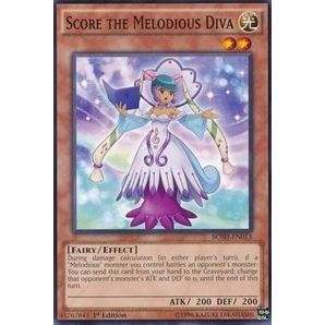Image for Score the Melodious Diva (BOSH-EN013) (BOSH) - YuGiOh