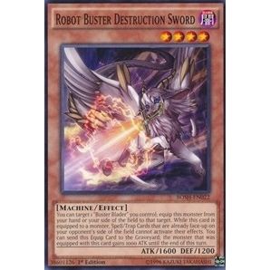 Image for Robot Buster Destruction Sword (BOSH-EN022) (BOSH) - YuGiOh