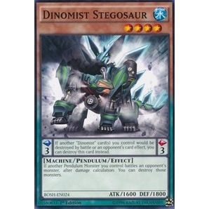 Image for Dinomist Stegosaur (BOSH-EN024) (BOSH) - YuGiOh