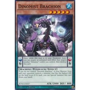 Image for Dinomist Brachion (BOSH-EN027) (BOSH) - YuGiOh