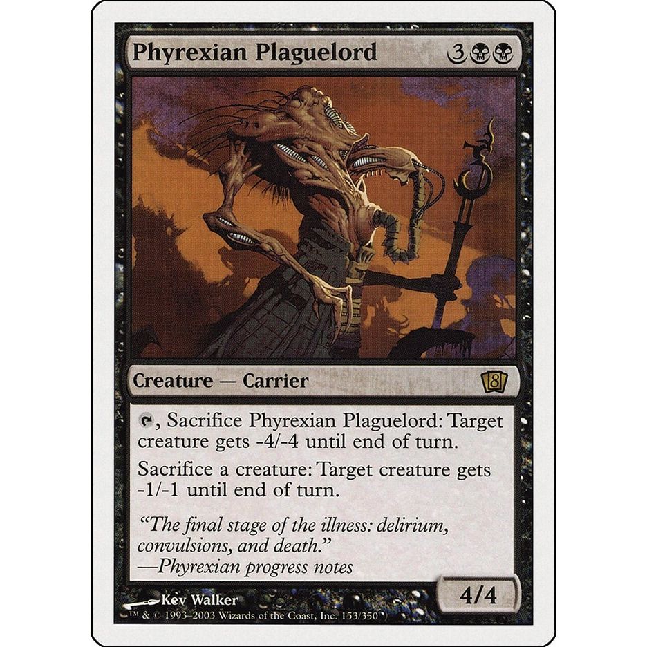 Image for Phyrexian Plaguelord (153) (8ED) - Magic: The Gathering