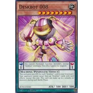 Image for Deskbot 008 (BOSH-EN040) (BOSH) - YuGiOh