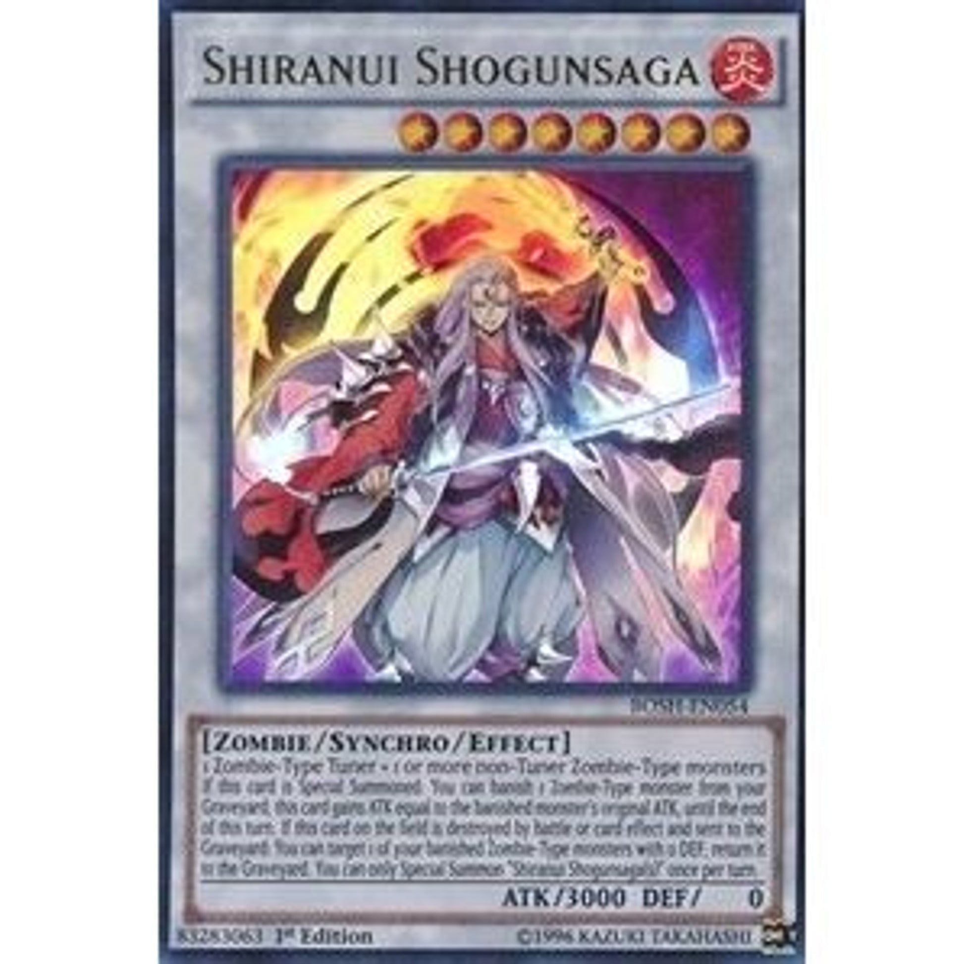 Image for Shiranui Shogunsaga (BOSH-EN054) (BOSH) - YuGiOh