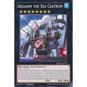 Image for Aegaion the Sea Castrum (BOSH-EN055) (BOSH) - YuGiOh