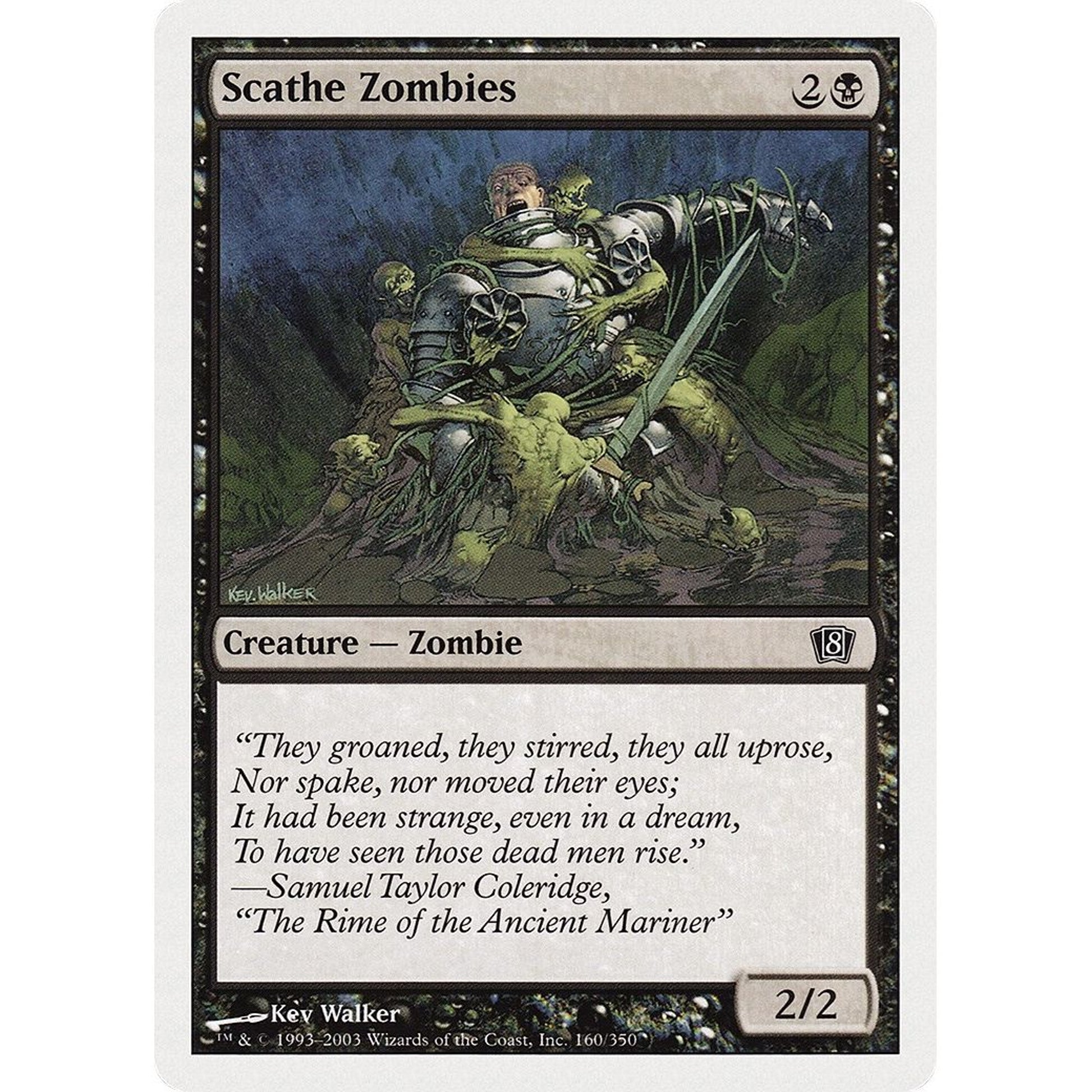 Image for Scathe Zombies (160) (8ED) - Magic: The Gathering