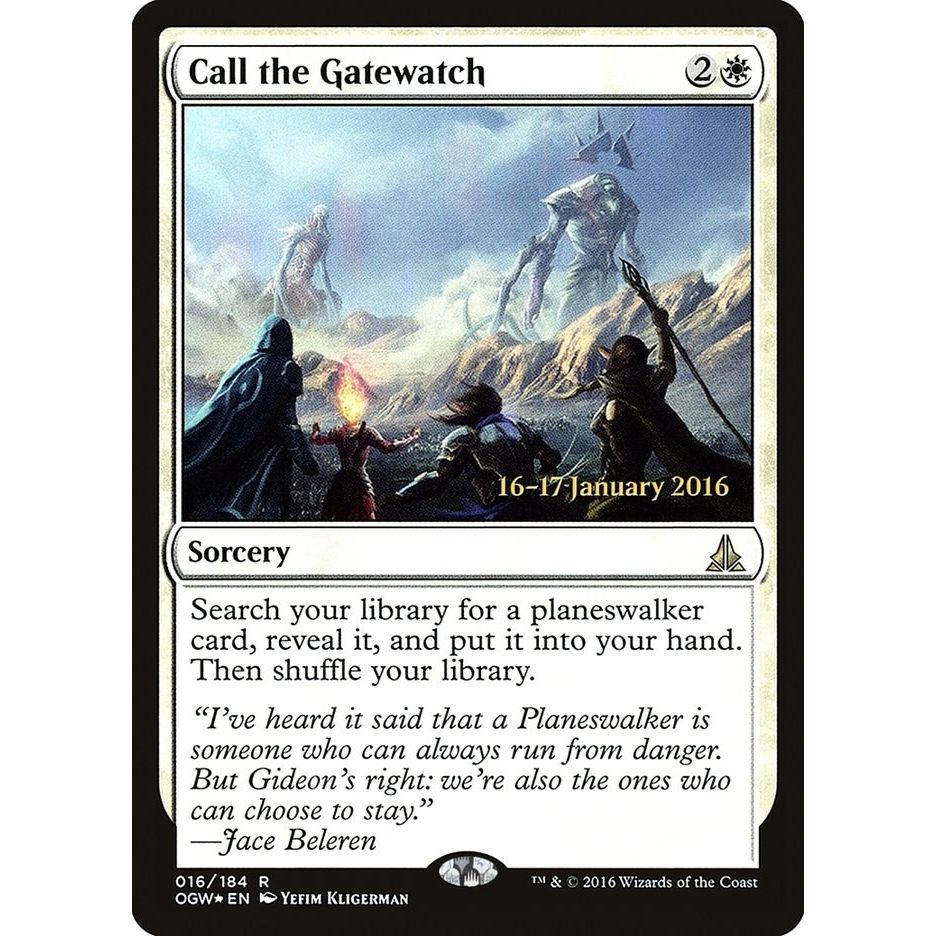 Image for Call the Gatewatch (16) (PRE) - Magic: The Gathering