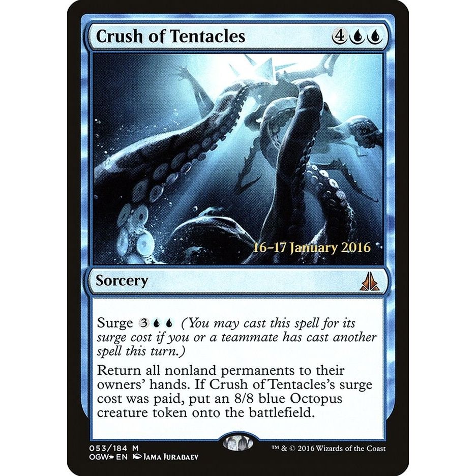 Image for Crush of Tentacles (53) (PRE) - Magic: The Gathering