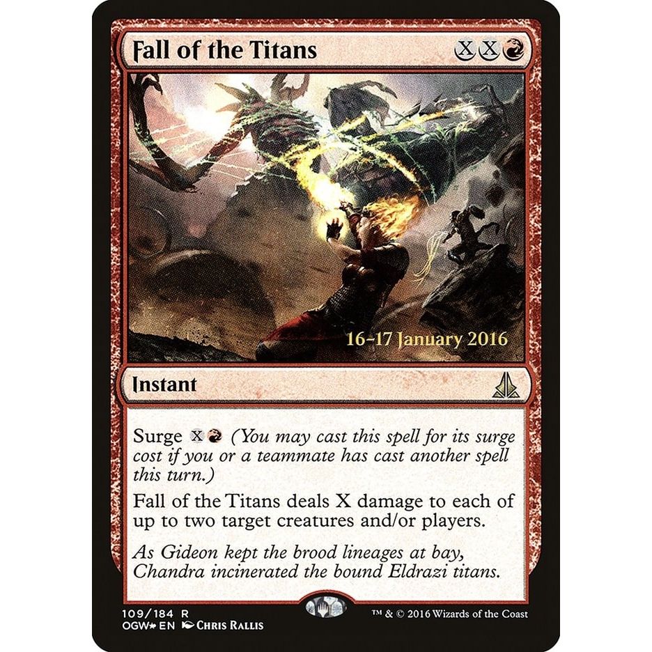 Image for Fall of the Titans (109) (PRE) - Magic: The Gathering