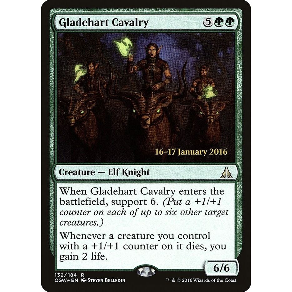 Image for Gladehart Cavalry (132) (PRE) - Magic: The Gathering