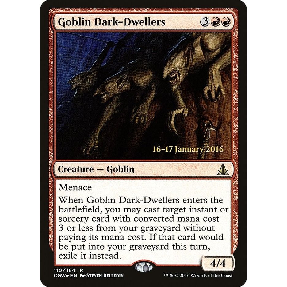Image for Goblin Dark-Dwellers (110) (PRE) - Magic: The Gathering