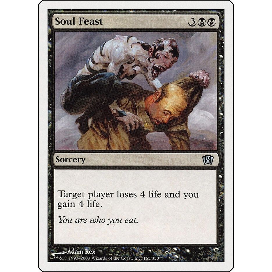 Image for Soul Feast (165) (8ED) - Magic: The Gathering