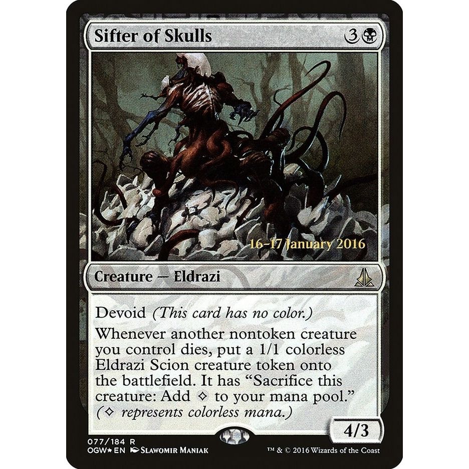Image for Sifter of Skulls (77) (PRE) - Magic: The Gathering