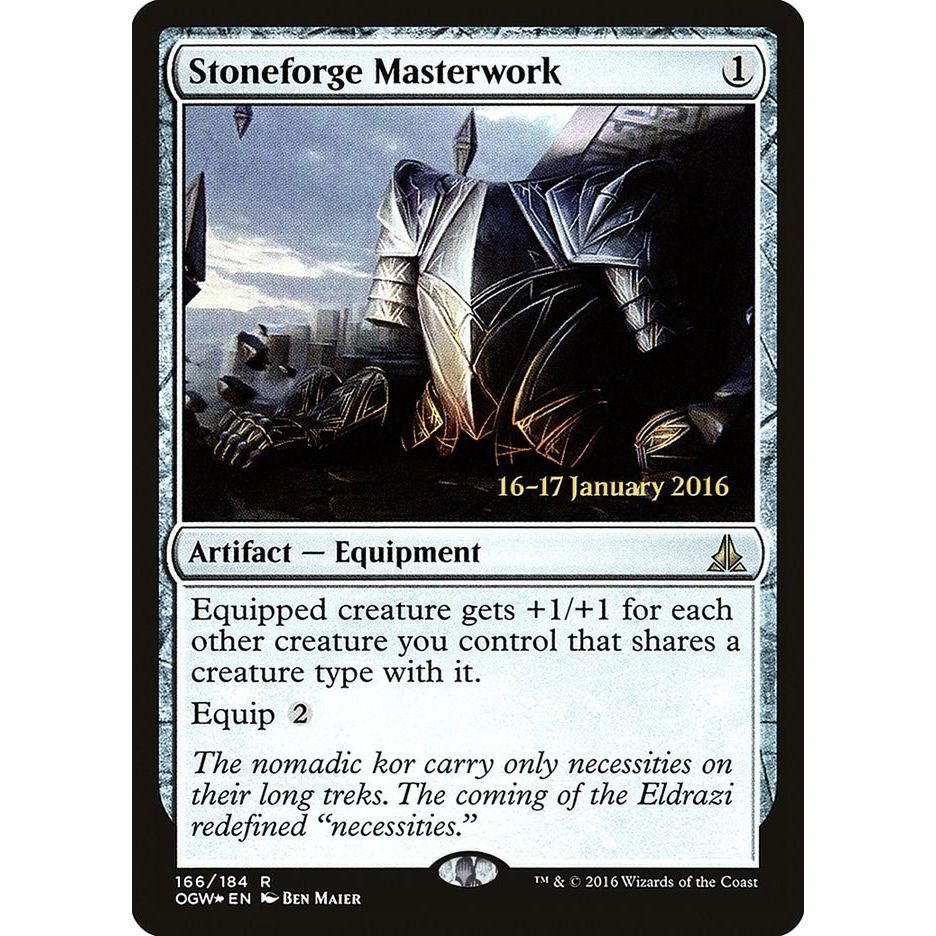 Image for Stoneforge Masterwork (166) (PRE) - Magic: The Gathering