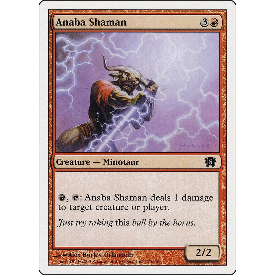 Image for Anaba Shaman (175) (8ED) - Magic: The Gathering