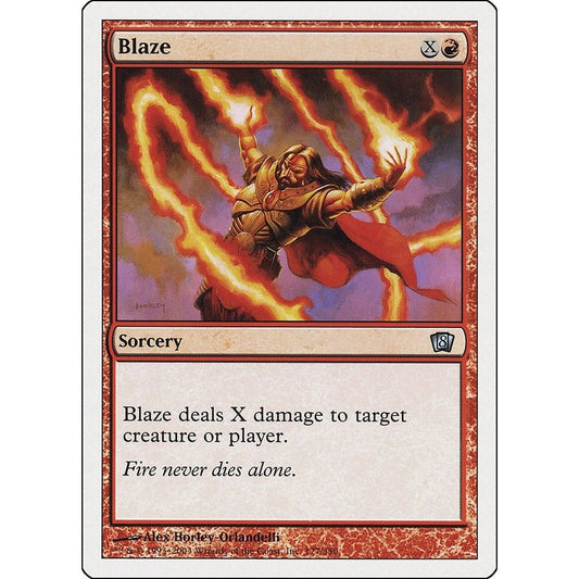 Image for Blaze (177) (8ED) - Magic: The Gathering