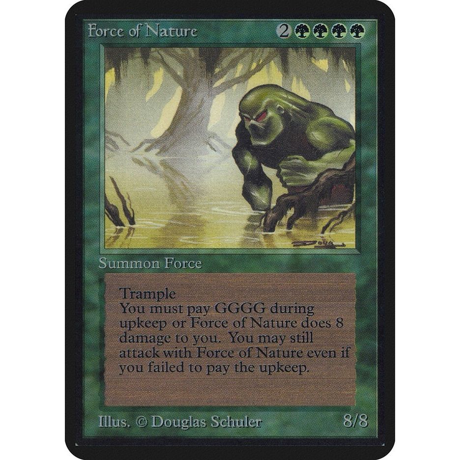 Image for Force of Nature (LEA) - Magic: The Gathering