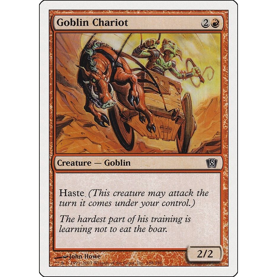 Image for Goblin Chariot (188) (8ED) - Magic: The Gathering