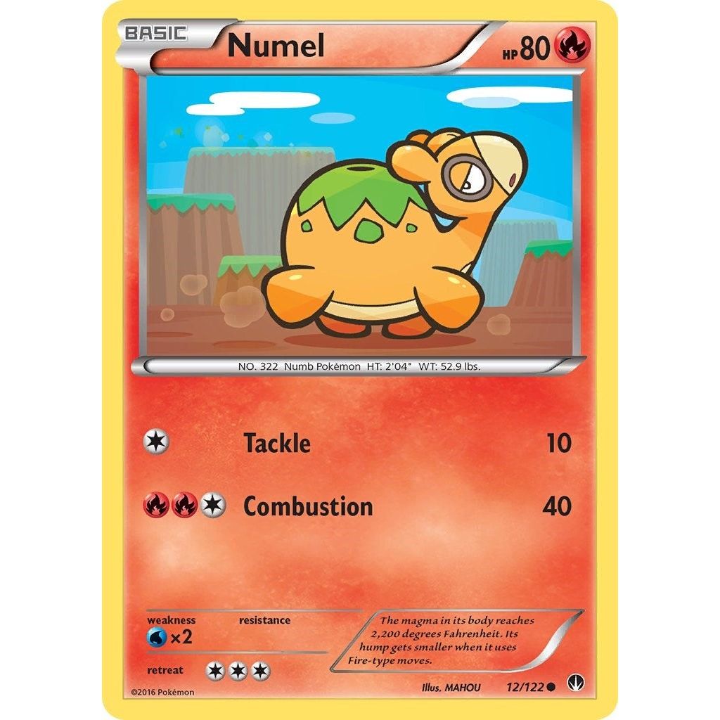 Image for Numel (12/122) (BKP) - Pokemon
