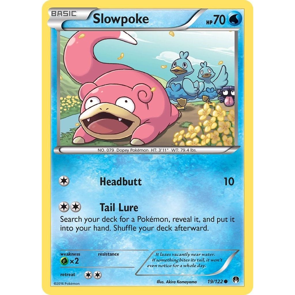 Image for Slowpoke (19/122) (BKP) - Pokemon