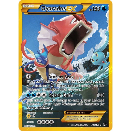 Image for Gyarados EX (Secret) (123/122) (BKP) - Pokemon