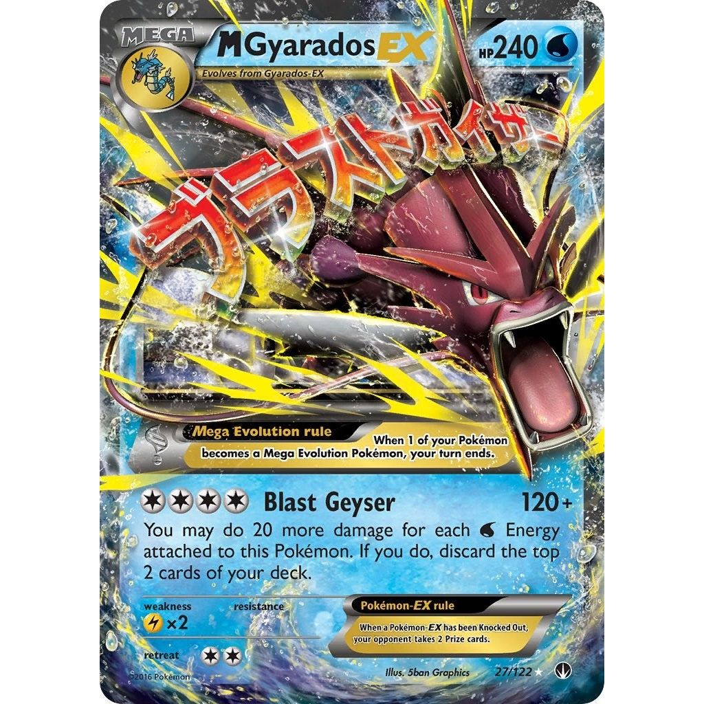 Image for M Gyarados EX (27/122) (BKP) - Pokemon