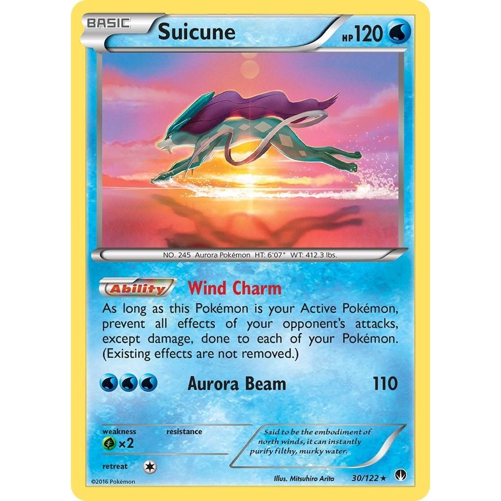Image for Suicune (30/122) (BKP) - Pokemon